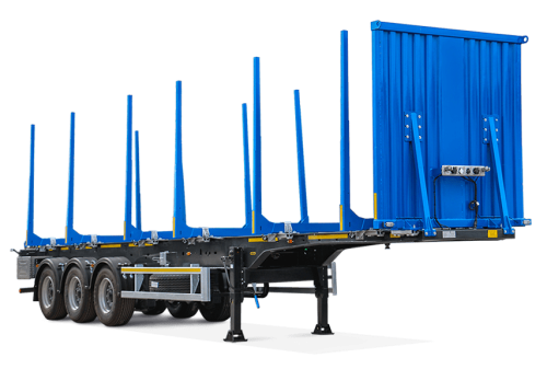 Timber truck trailers