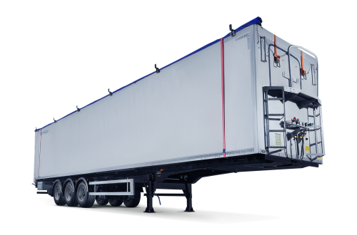 Wood chip semi-trailers
