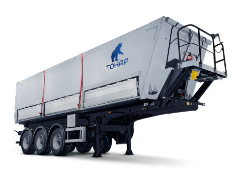 Semi-trailers grain trucks