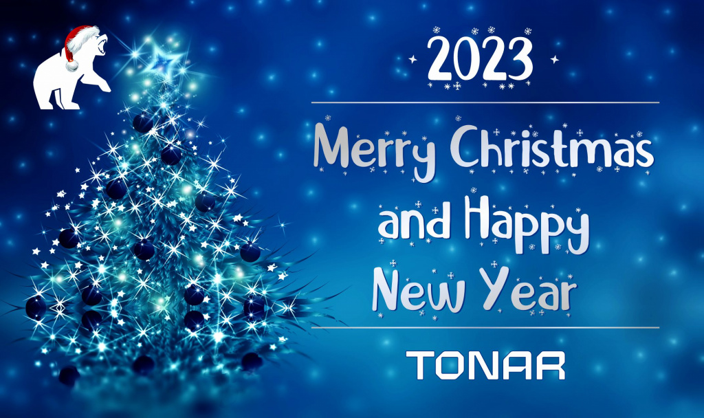 Christmas greetings and happy New Year!